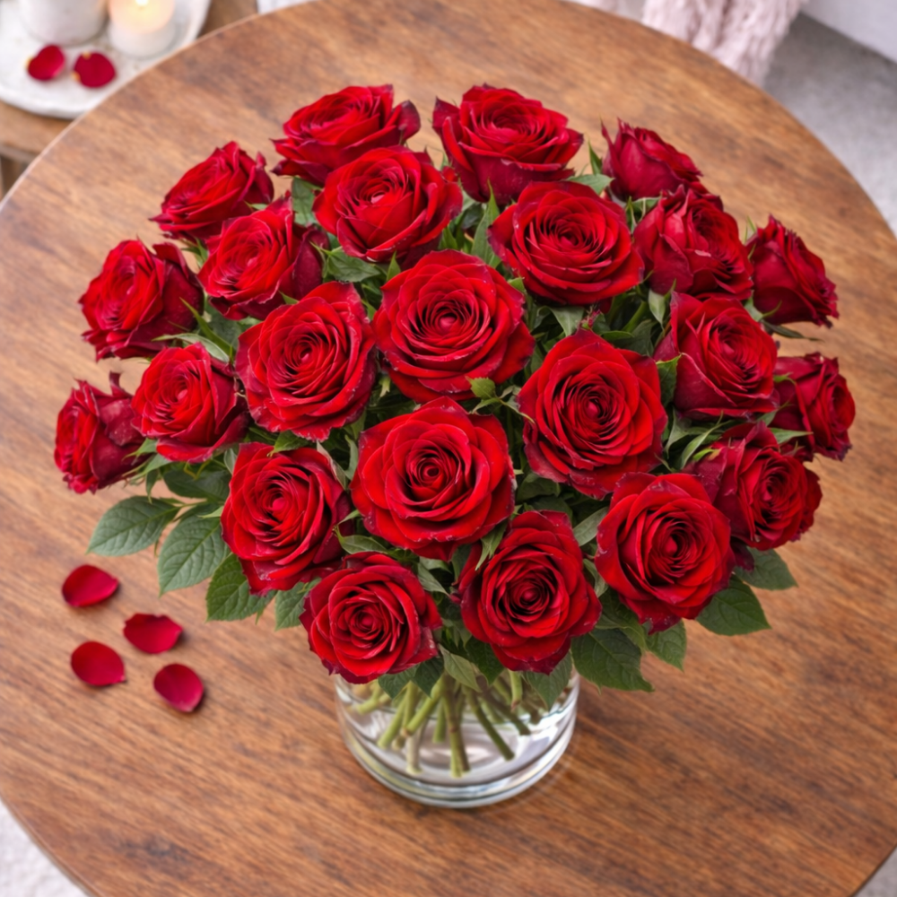 Rote Rosen - XL Rosen 60cm - EverRed